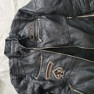 Katie-Seth Biker Leather Jacket XXL